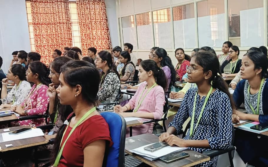 A group of Peace Education Program students at CVR College